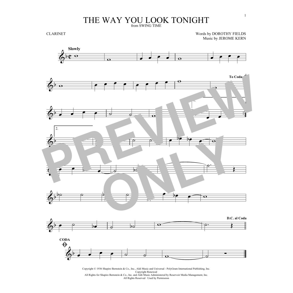 The Way You Look Tonight