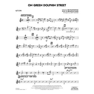 On Green Dolphin Street - Alto Sax