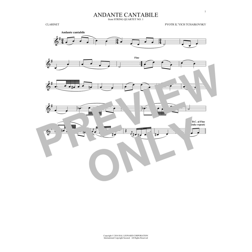 Andante Cantabile