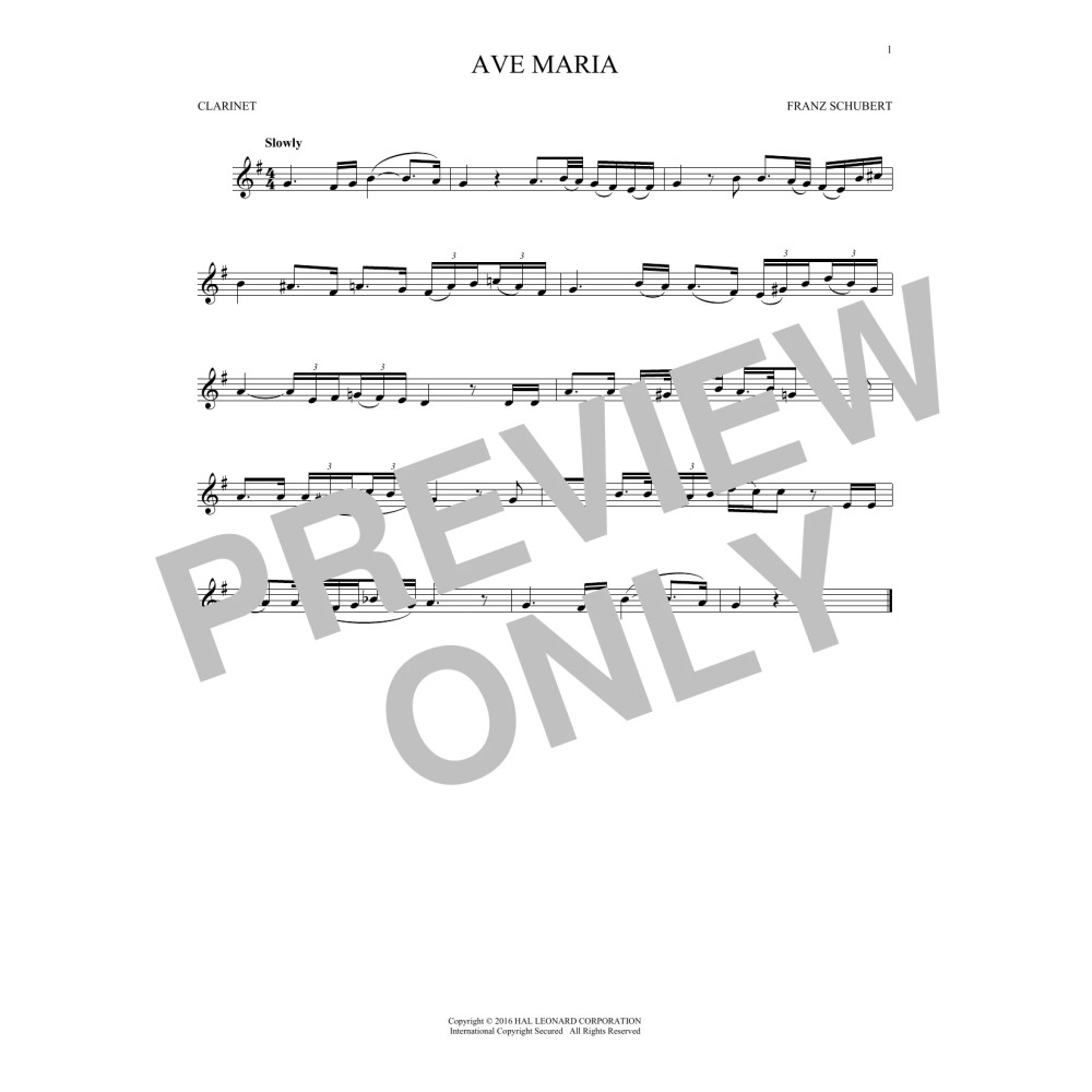 Ave Maria, Op. 52, No. 6