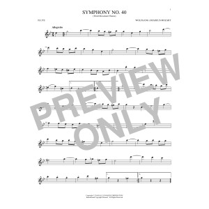 Symphony No. 40 In G Minor, Third Movement ("Minuet")