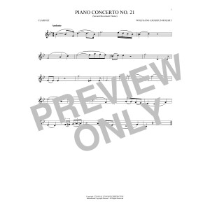 Piano Concerto No. 21 In C Major ("Elvira Madigan"), Second Movement Excerpt