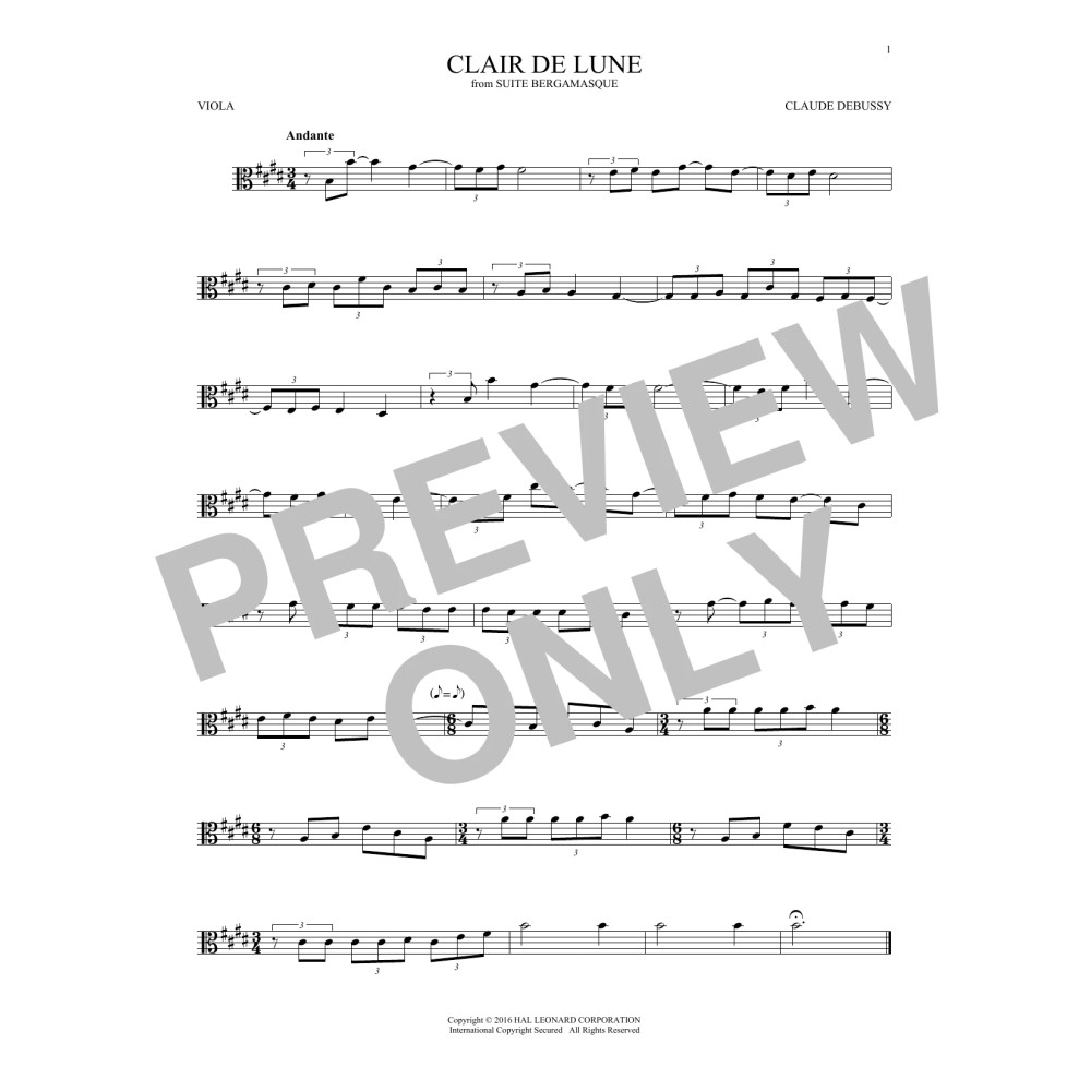 Clair De Lune