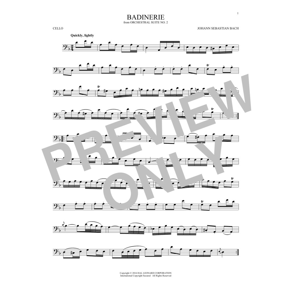 Badinerie (Suite No. 2)
