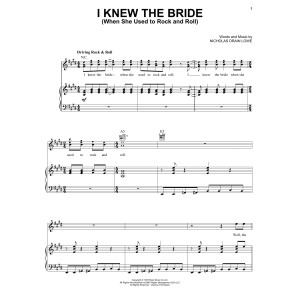 I Knew The Bride (When She Used To Rock And Roll)