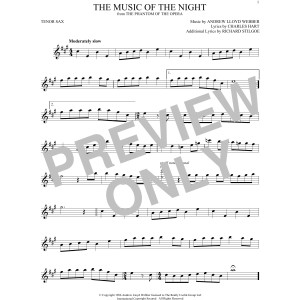 The Music Of The Night (from The Phantom Of The Opera)