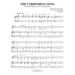The Unbirthday Song (from Alice In Wonderland)