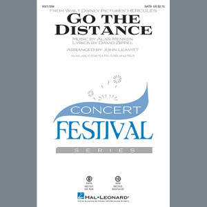 Go the Distance (from Hercules) (arr. John Leavitt) - Percussion II
