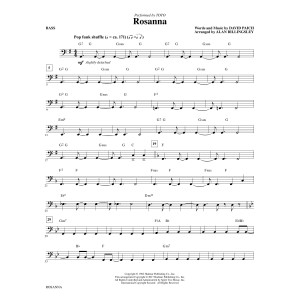 Rosanna - Bass