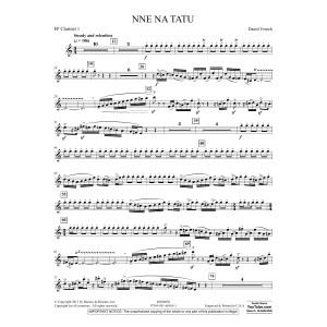 Nne Na Tatu - Bb Clarinet 2