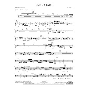 Nne Na Tatu - Mallet Percussion 1
