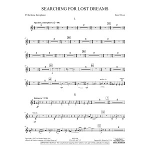 Searching for Lost Dreams - Eb Baritone Sax