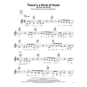 There's A Kind Of Hush (All Over The World)