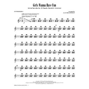 Girls Wanna Have Fun (Medley) - Synth 1