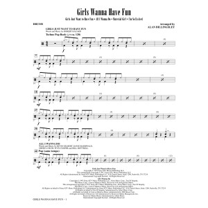 Girls Wanna Have Fun (Medley) - Drums