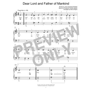 Dear Lord And Father Of Mankind (arr. Mona Rejino)