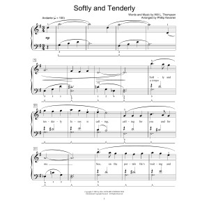 Softly And Tenderly (arr. Phillip Keveren)
