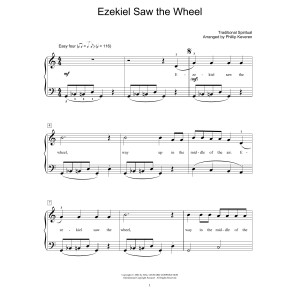 Ezekiel Saw The Wheel (arr. Phillip Keveren)