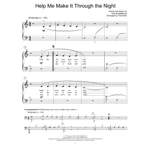 Help Me Make It Through The Night