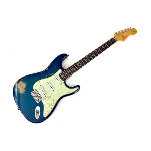 Fender Stratocaster 64 L-Series Heavy Relic Custom Shop 2025 Blue Burst