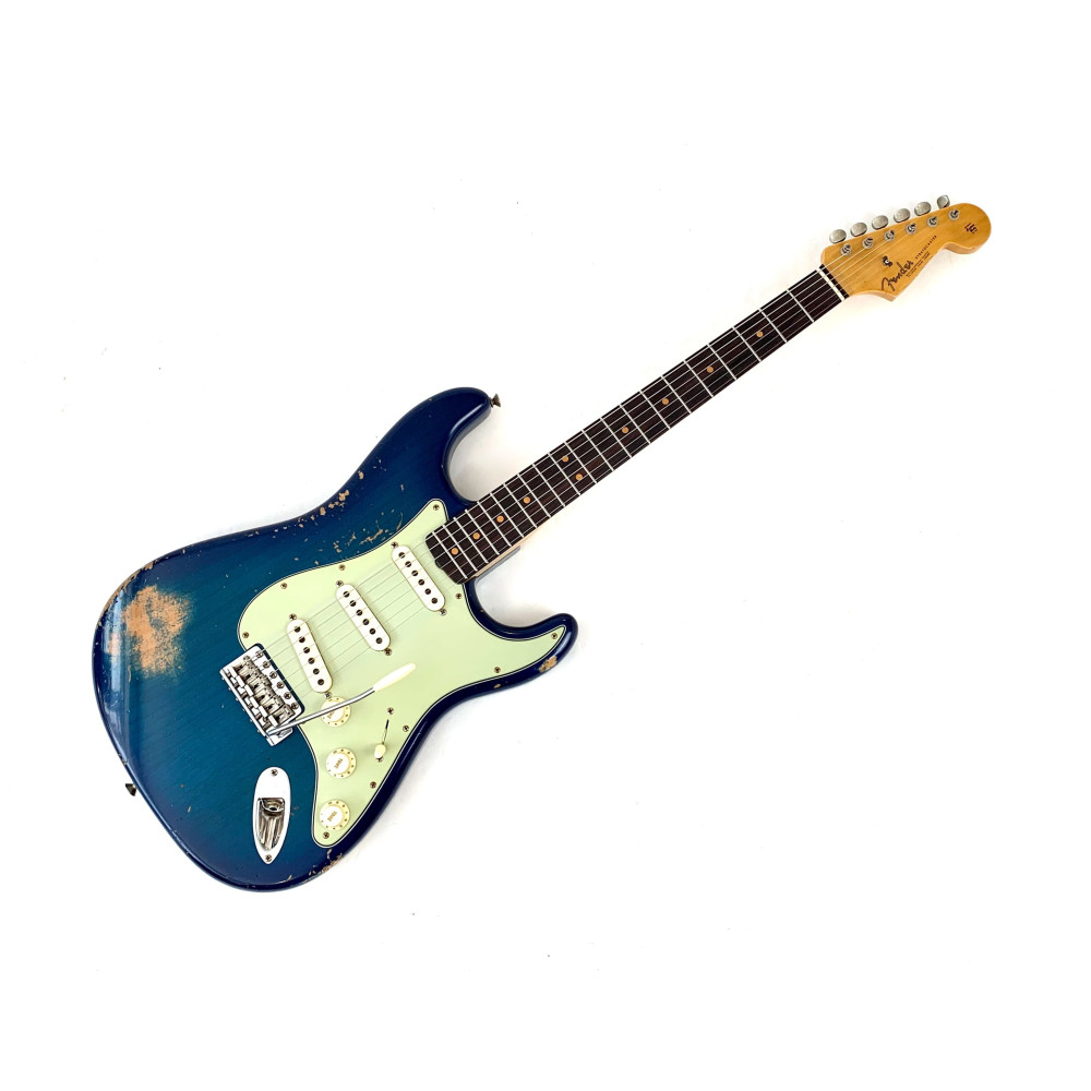 Fender Stratocaster 64 L-Series Heavy Relic Custom Shop 2025 Blue Burst