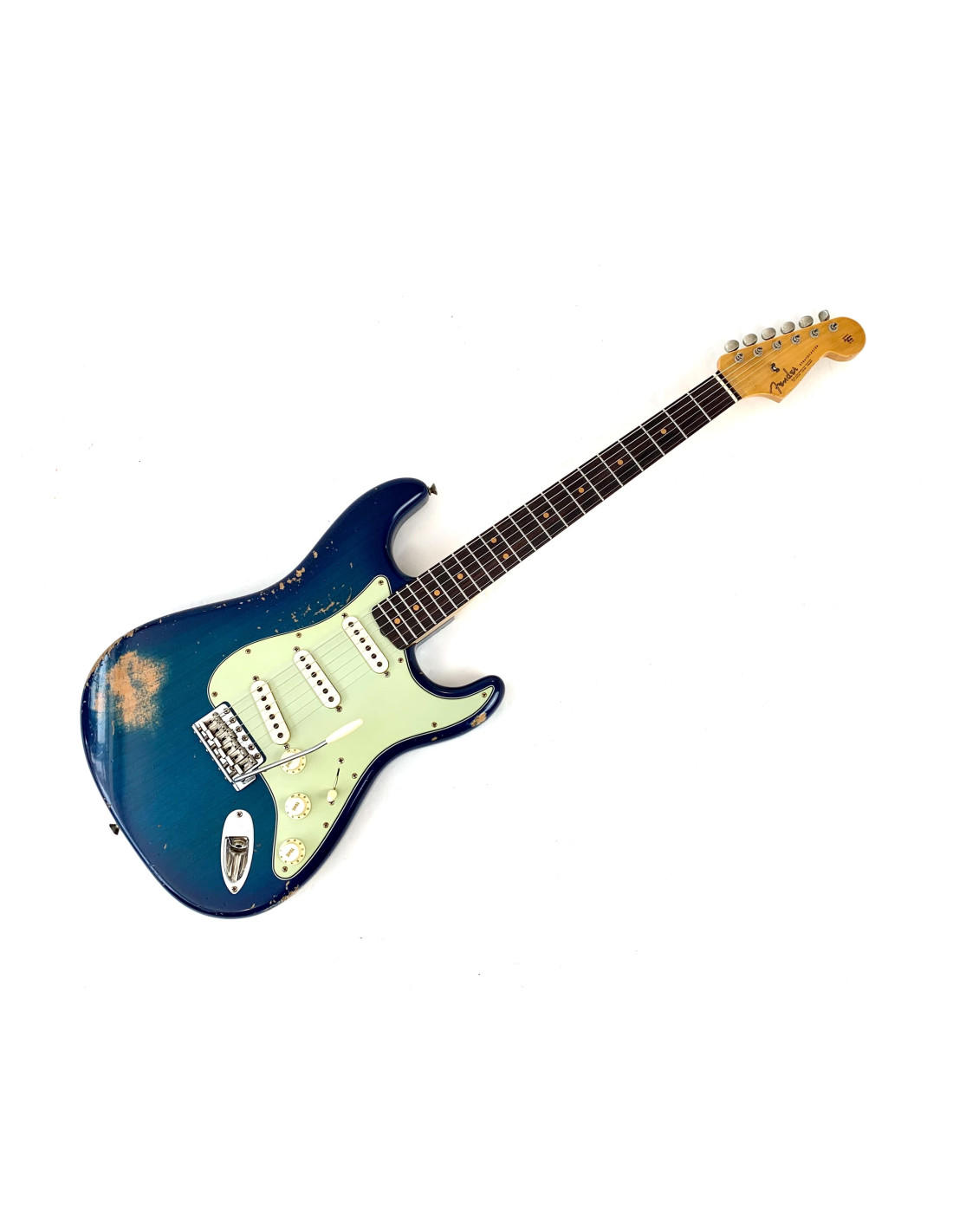 Fender Stratocaster 64 L-Series Heavy Relic Custom Shop 2025 Blue
