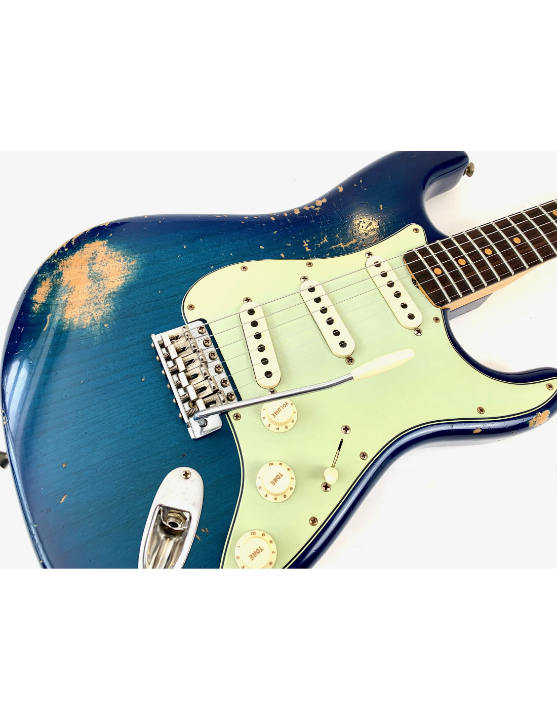 Fender Stratocaster 64 L-Series Heavy Relic Custom Shop 2025 Blue