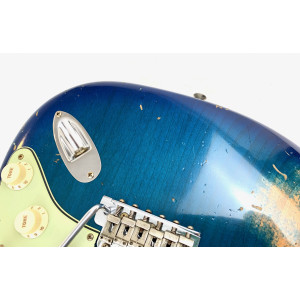 Fender Stratocaster 64 L-Series Heavy Relic Custom Shop 2025 Blue Burst