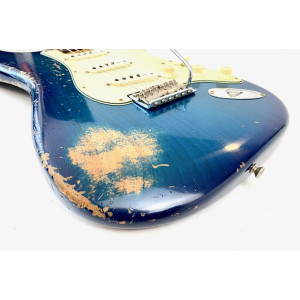 Fender Stratocaster 64 L-Series Heavy Relic Custom Shop 2025 Blue Burst