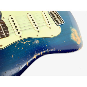 Fender Stratocaster 64 L-Series Heavy Relic Custom Shop 2025 Blue Burst