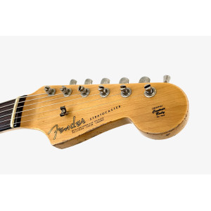 Fender Stratocaster 64 L-Series Heavy Relic Custom Shop 2025 Blue Burst