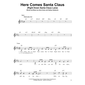 Here Comes Santa Claus (Right Down Santa Claus Lane)