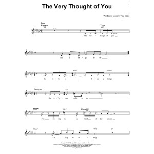 The Very Thought Of You
