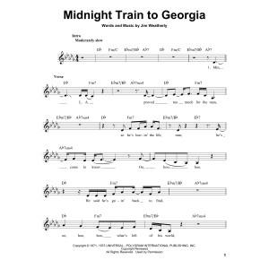 Midnight Train To Georgia