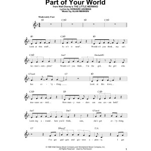 Part Of Your World (from The Little Mermaid)