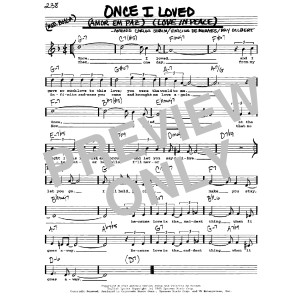 Once I Loved (Amor Em Paz) (Love In Peace)