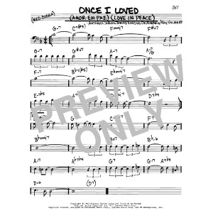 Once I Loved (Amor Em Paz) (Love In Peace)
