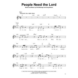 People Need The Lord