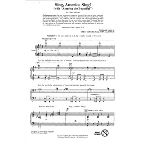 Sing, America Sing!