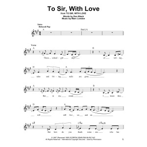 To Sir, With Love
