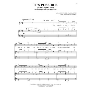 It's Possible (In McElligot's Pool) [Solo version] (from Seussical The Musical)