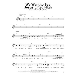 We Want To See Jesus Lifted High