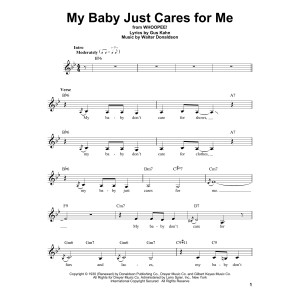 My Baby Just Cares For Me