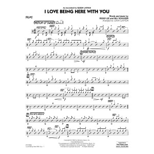 I Love Being Here with You (Key: Db) - Drums
