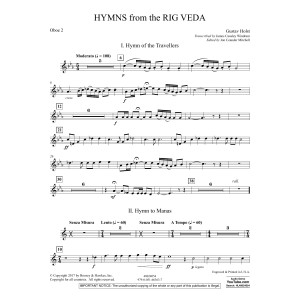 Hymns from the Rig Veda - Oboe 2