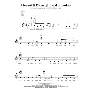 I Heard It Through The Grapevine