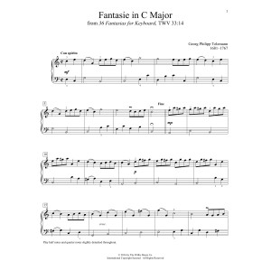 Fantasie In C Major