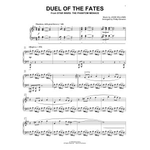 Duel Of The Fates (from Star Wars: The Phantom Menace) (arr. Phillip Keveren)