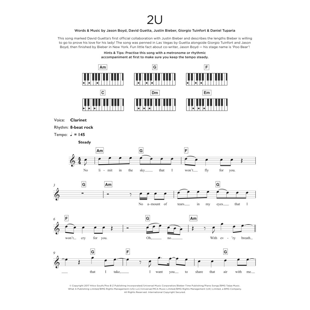 2U (featuring Justin Bieber)