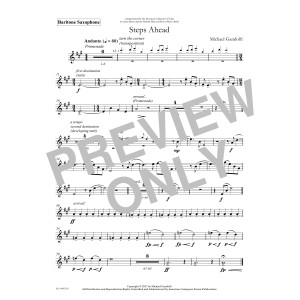 Steps Ahead - Eb Baritone Saxophone